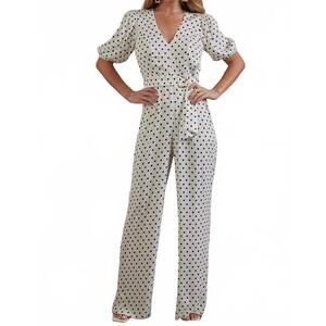 NEW VALENTINE manhattan life jumpsuit in ivory
